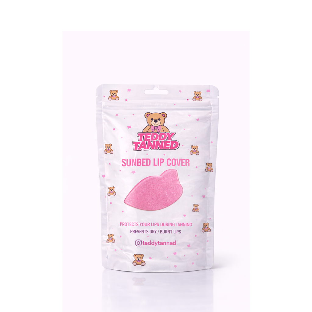 Teddy Tanned Protective Sunbed Lip Cover